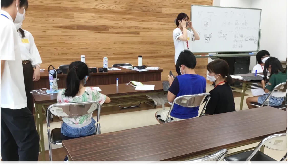 サマースクール《松阪市社会福祉協議会》 活動の様子1