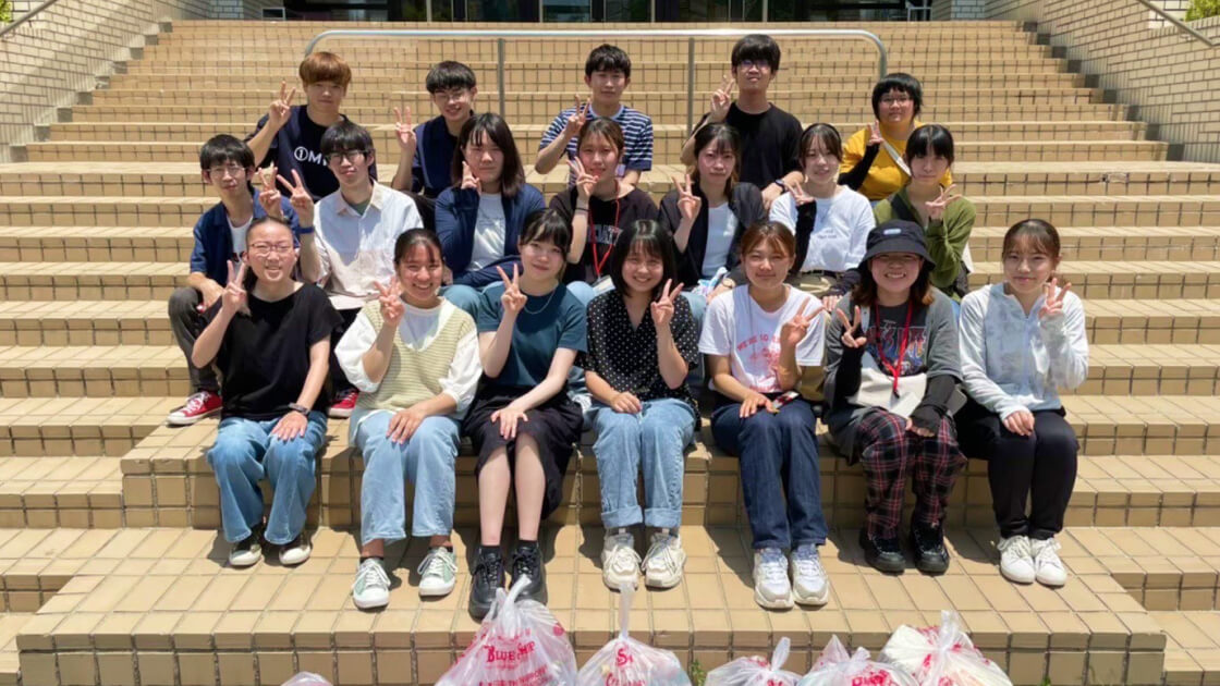 倉田山清掃 活動の様子1